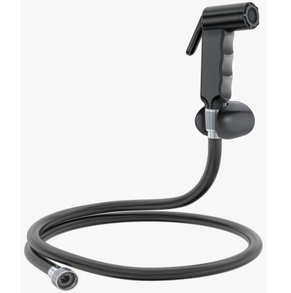 Douchette de bidet carree noir